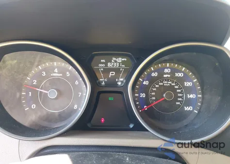 2013 Hyundai Elantra Gls из США, поврежденный, VIN 5NPDH4AE0DH372412